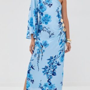 Borgo de Nor Atlantis Crepe Satin Dress