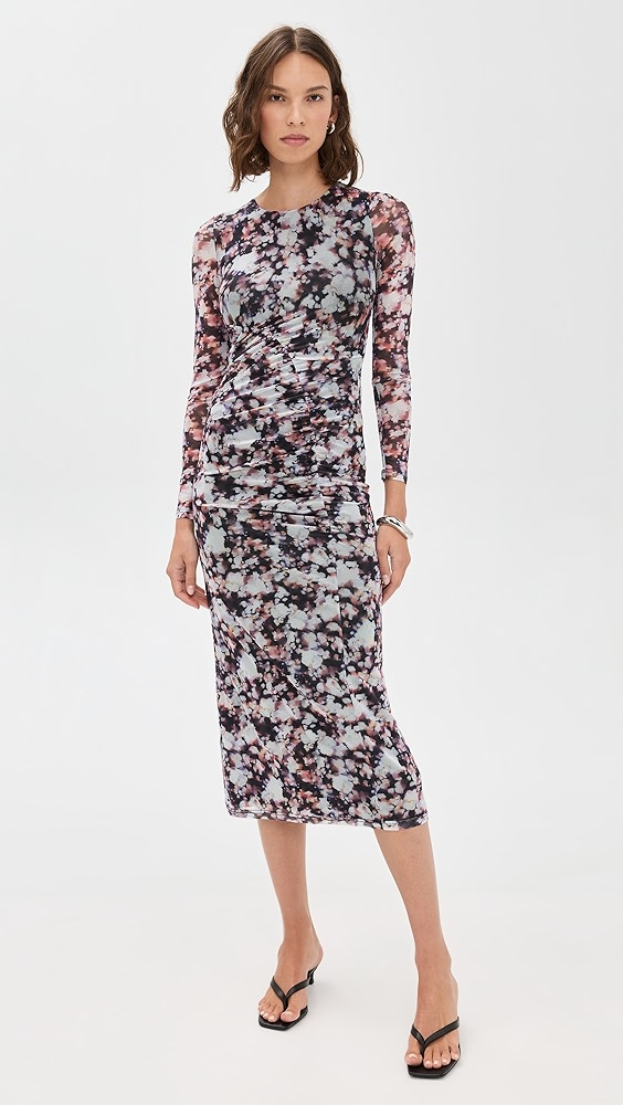 MINKPINK Audrey Mesh Midi Dress
