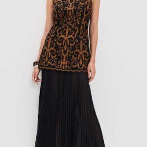 Ulla Johnson Auryn Applique Sleeveless Midi Dress