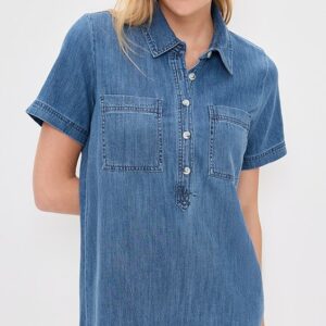 Authentic Denim Mini Dress