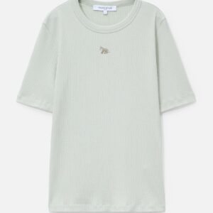 Baby Fox Ribbed Fitted T-Shirt