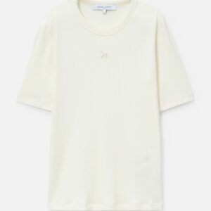 Baby Fox Ribbed Fitted T-Shirt