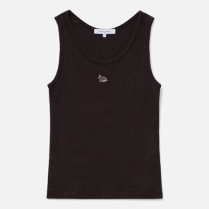 Maison Kitsuné Baby Fox Ribbed Tank Top Baby Fox Ribbed Tank Top