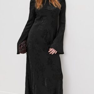 Back Ties Maxi Dress