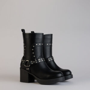 Windsor Bad Girl Energy Studded Moto Booties Bad Girl Energy Studded Moto Booties