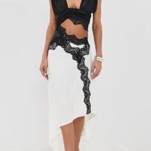 Baile Wrapped Tulle Tank Dress