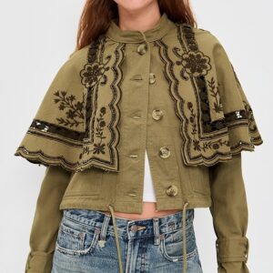Free People Bali Hideaway Cutwork Jacket