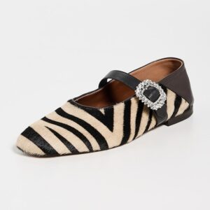 Wales Bonner Ballerina Buckle Flats