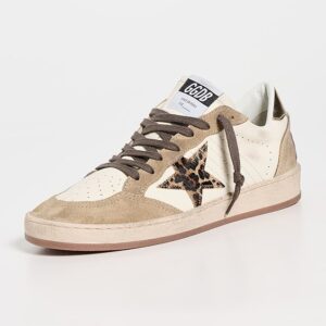 Ballstar Nappa Upper Suede Toe And Spur Horsy Star Laminated Heel Sneakers