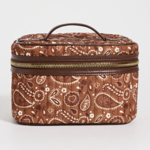 Bandana Print Vanity Case