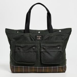 Barbour Barbour Field Wax Tote Bag Barbour Field Wax Tote Bag