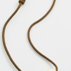 Zoe Chicco Baroque Pearl Paracord Necklace