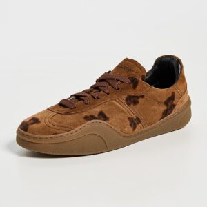 Acne Studios Bars Bear Print Winter Sneakers