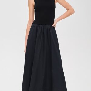 Bateau Cut Out Dress