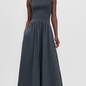 St. Agni Bateau Cut Out Dress