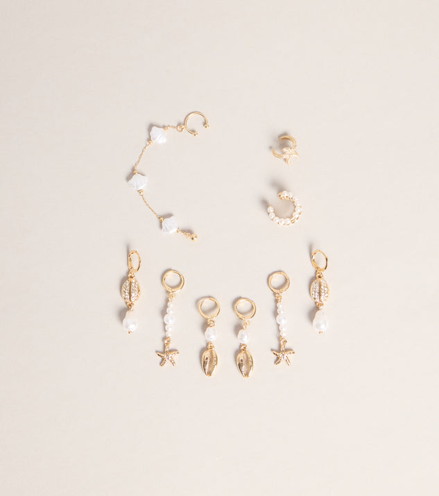 Windsor Beachy Glow Six-Pack Earrings Set