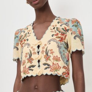 FARM Rio Beauty Butter Short Sleeve Top