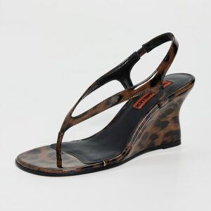 SIMONMILLER Beep Thong Wedge Sandals
