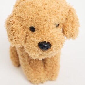 Ally Fashion Beige Teddy Dog Keyring Bag Charm