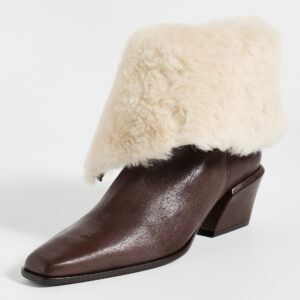Paris Texas Bettina Leather Winter Ankle Boots