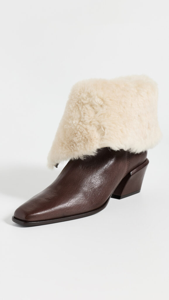 Bettina Leather Winter Ankle Boots