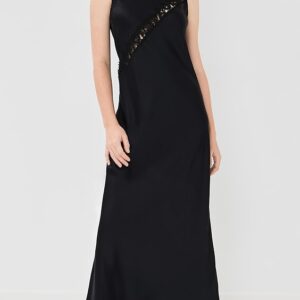 Rosetta Getty Bias Lace Panel Dress Bias Lace Panel Dress