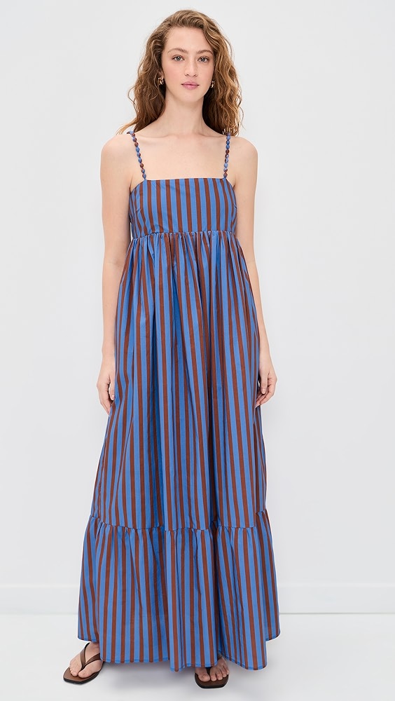 English Factory Big Stripe Maxi Dress