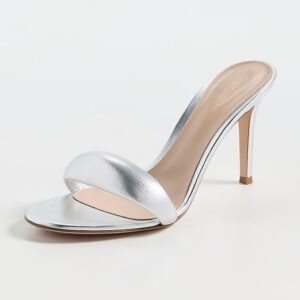 Gianvito Rossi Bijoux Mules 85mm Nappa Silk