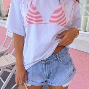 BB Exclusive Bikini Bliss White Tee
