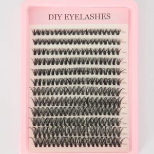 Ally Fashion Black Diy Eyelash Extension Mixed Set Black Diy Eyelash Extension Mixed Set