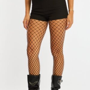 Ally Fashion Black Fishnet Tights Black Fishnet Tights