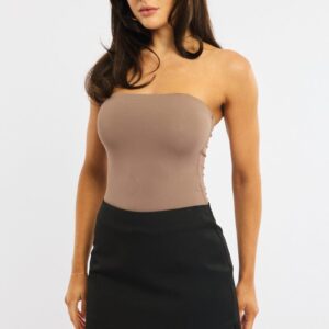 Black Mini Skort Skirt High Rise Tailored
