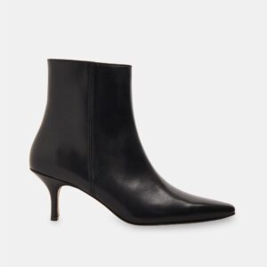 Black Pointed Heeled Boot