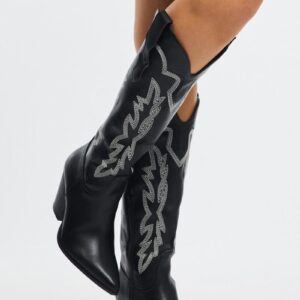 Black Western Cowboy Boots