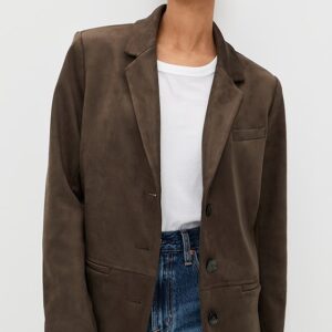 LE BOP Blair Faux Suede Blazer