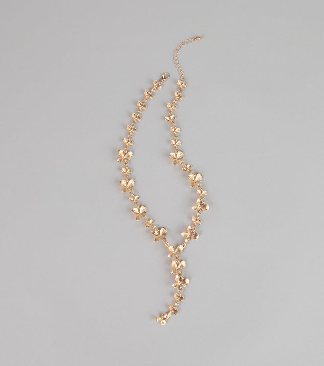 Windsor Bloom And Glow Lariat Necklace