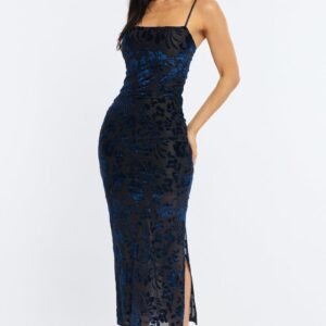 Blue Bodycon Dress Sleeveless