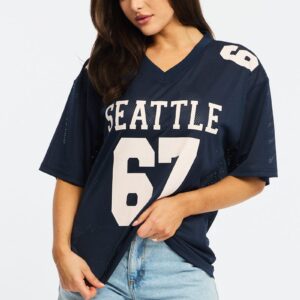 Blue Sport Tee Short Sleeve