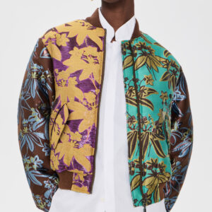 ALÉMAIS Bodie Jacquard Bomber Jacket