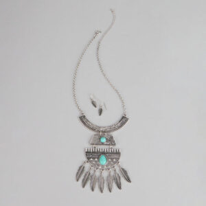 Windsor Boho Bloom Necklace And Earrings Set Boho Bloom Necklace And Earrings Set