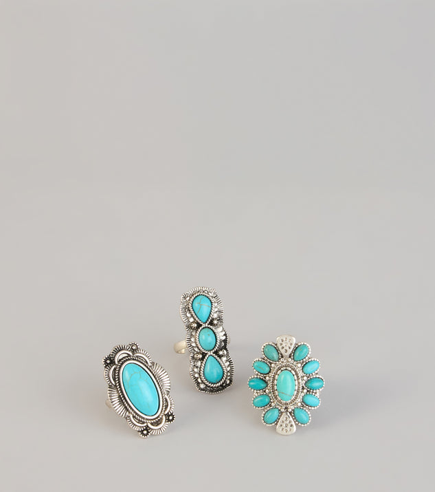 Windsor Boho Spirit Ring Trio