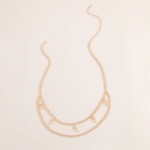 Bold Movement Dragon Charm Chain Belt