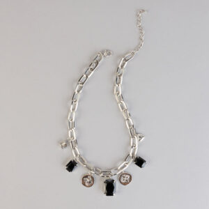 Windsor Bold Moves Only Statement Charm Necklace Bold Moves Only Statement Charm Necklace