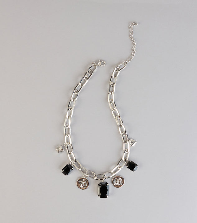 Windsor Bold Moves Only Statement Charm Necklace
