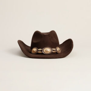 Windsor Bold Western Faux Suede Cowboy Hat Bold Western Faux Suede Cowboy Hat