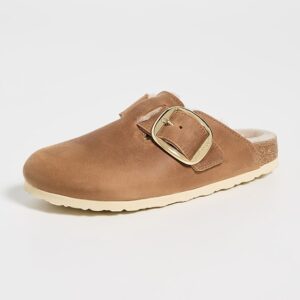 Birkenstock Boston Big Buckle Shearling Clogs Boston Big Buckle Shearling Clogs