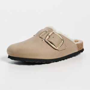 Birkenstock Boston Big Buckle Shearling Clogs Boston Big Buckle Shearling Clogs