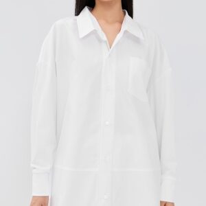 Meryll Rogge Boule Dress with Jersey Sleeves