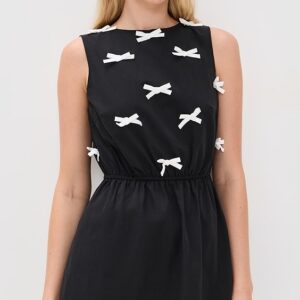 Bow Bodice Mini Dress