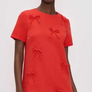 English Factory Bow Detailed Mini Dress Bow Detailed Mini Dress